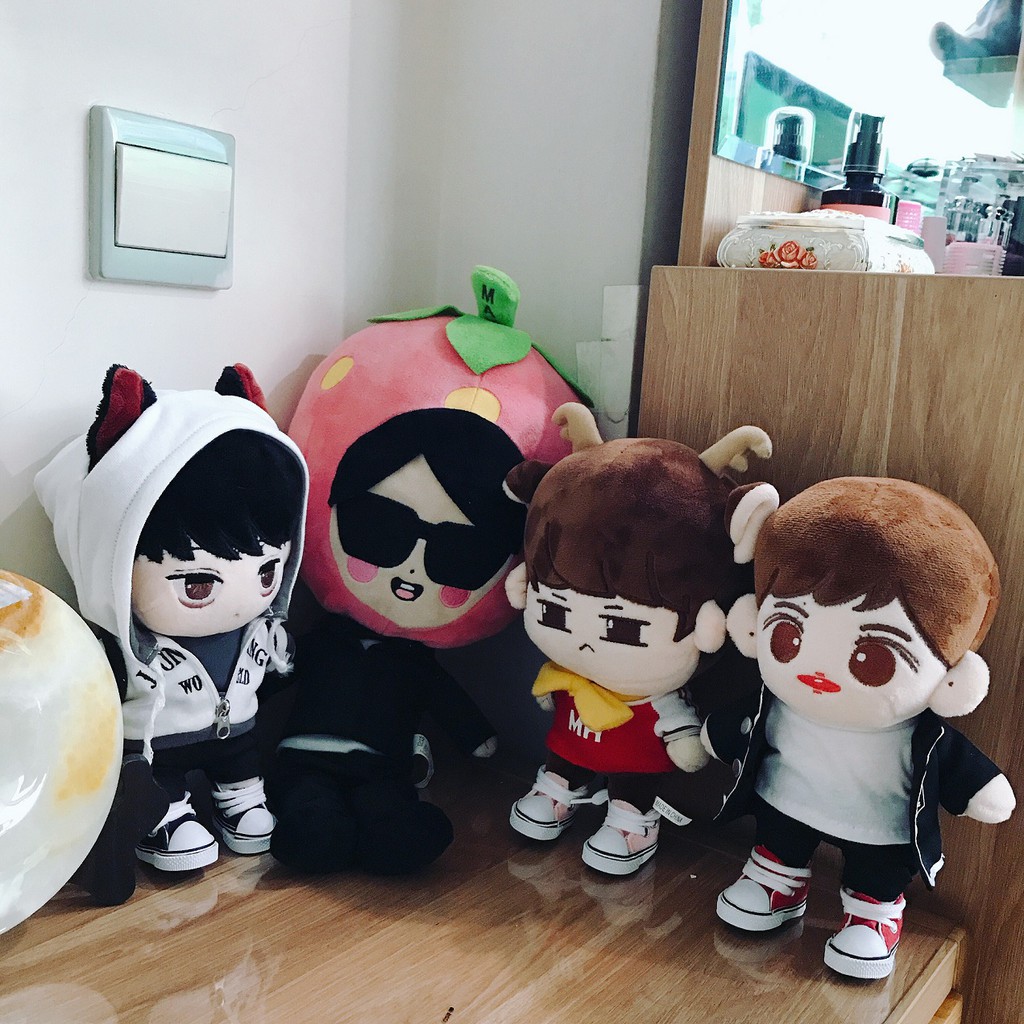 Giày 5cm cho bjd 1/6, Xinyi nam, EXO 15 , 20cm