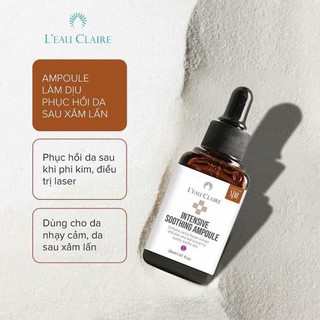 Serum Leau Claire soothing ampoule phục hồi sau sâm lấn 30ml