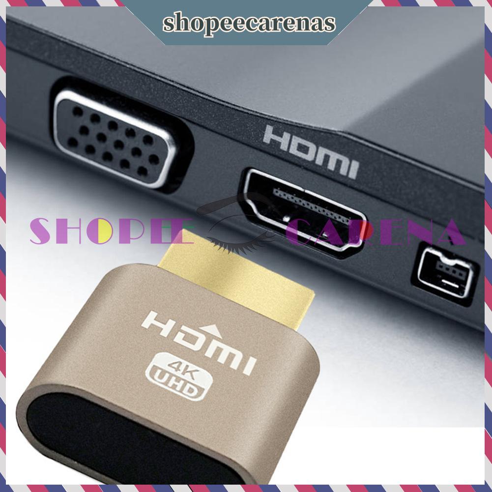 HDMI Male Virtual Display Adapter 4K Video Emulator Dummy Plug