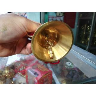 [Hàng đẹp] Chuông lắc đồng đk 7cm nguyên khối