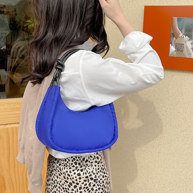 Túi Xách Đeo Vai / Kẹp Nách Cỡ Nhỏ Bằng Nylon Thời Trang Cho Nữ