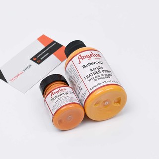 Màu Angelus Acrylic Leather Paint vẽ trên chất liệu da, vải - Màu Buttercup
