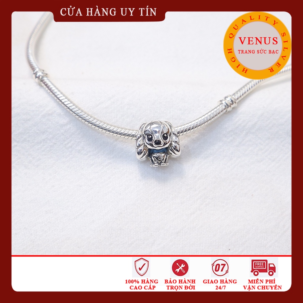 [Charm bạc 925 cao cấp] Charm cún tai dài- Mã sản phẩm VENUSCTD