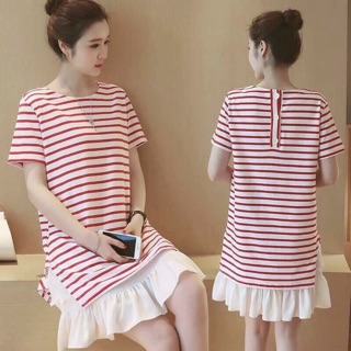 Đầm thun suông bèo voan