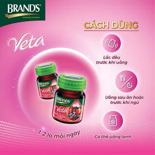 Nước cốt Brand's Veta Berry 42ml combo 2 hộp