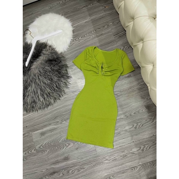 ĐẦM BODY DÚM NGỰC GÀI CÚC DÁNG NGẮN SEXY