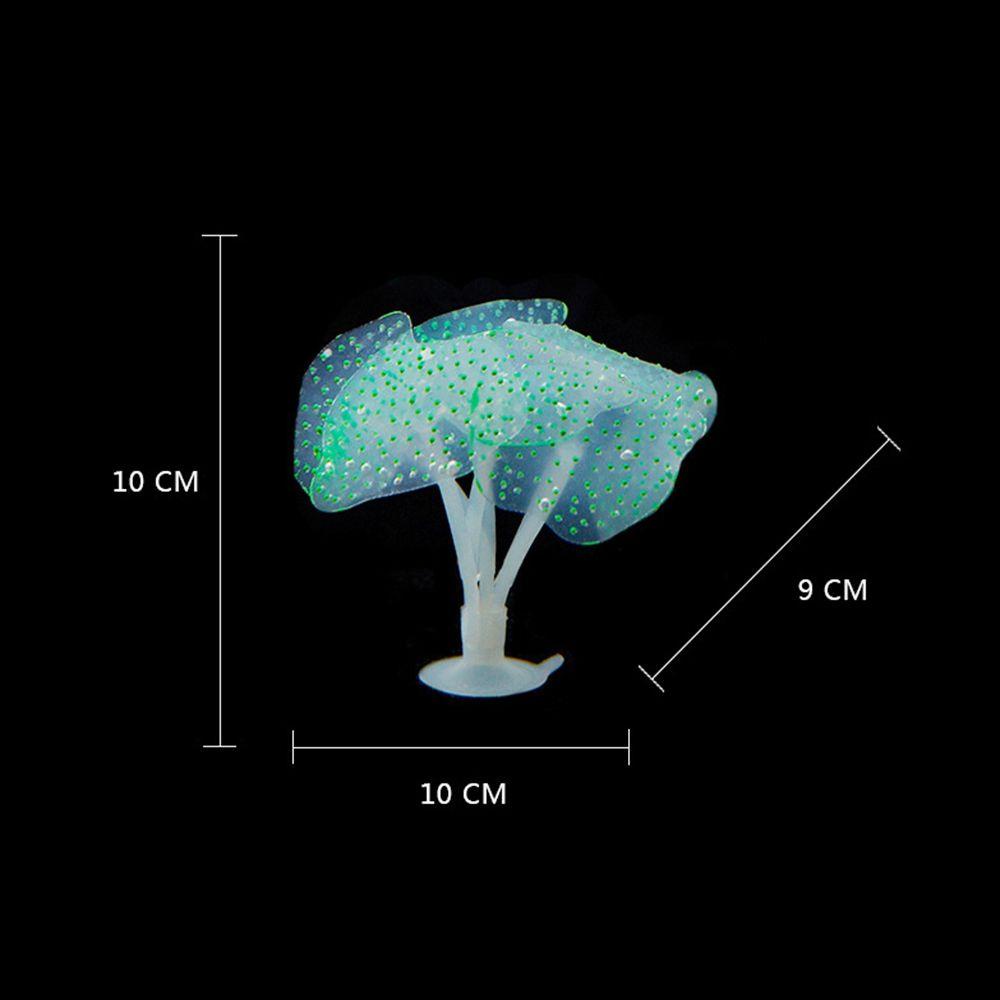 San Hô Silicone Màu Huỳnh Quang Dùng Trang Trí Bể Cá
