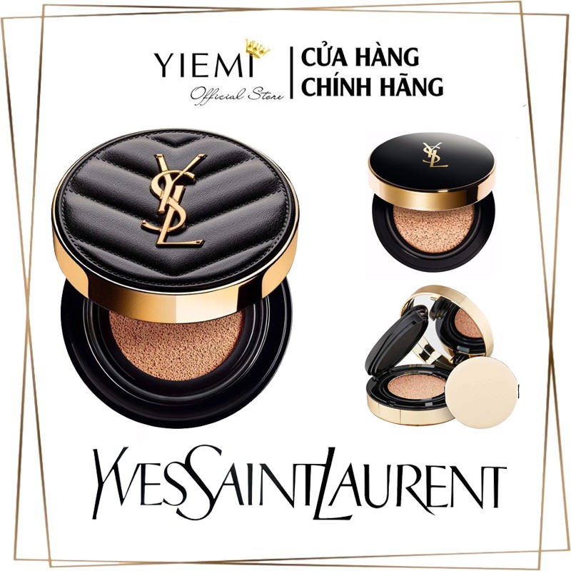 Phấn Nước YSL Le Cushion. Độ bám lâu, Có khả năng chống nắng, dưỡng ẩm tốt. Phù hợp với mọi loại da.