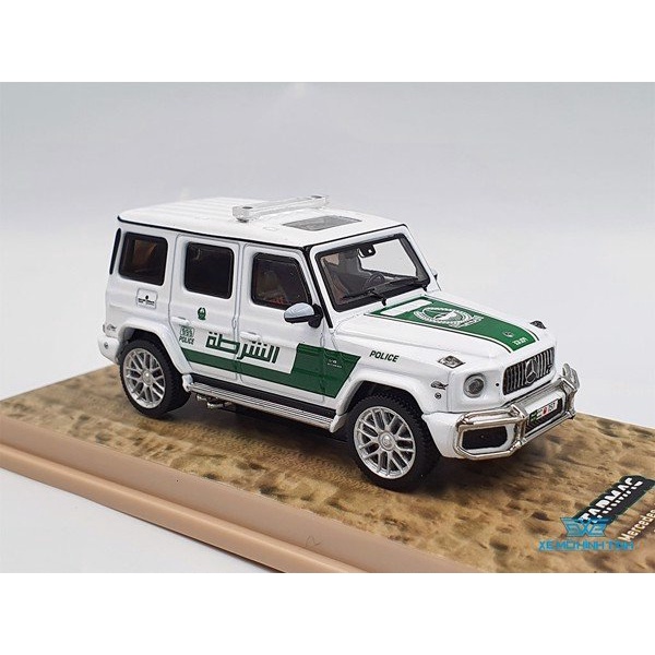 Xe Mô Hình Mercedes-AMG G63 Tỉ lệ 1:64 Hãng sản xuất Tarmac Works ( Dubai Police )