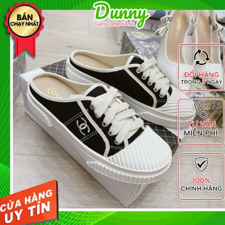 [Ảnh+Video Thật] Sục Chanel Mẫu Mới Siêu Nhẹ Độn Đế 3 cm | BigBuy360 - bigbuy360.vn