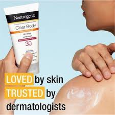 Neutrogena - Kem Chống Nắng Cho Body Neutrogena Clear Body Breakout Free Oil-Free SPF30 147ml