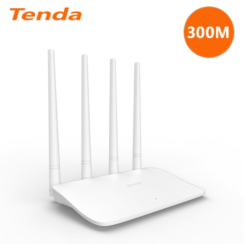 Phát Wifi Tenda F6 Chính hãng (4 anten 5dBi, 300Mbps, Repeater, 3LAN). VI TÍNH QUỐC DUY