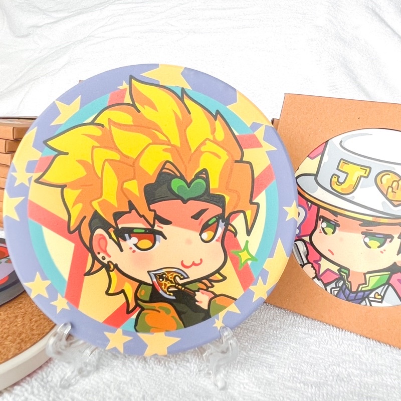 Lót ly gốm JoJo Bizarre Adventure