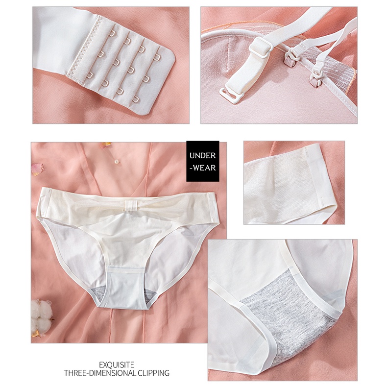 Áo lót ren cúp 32-38AB nâng ngực không gọng thoải mái dành cho nữ