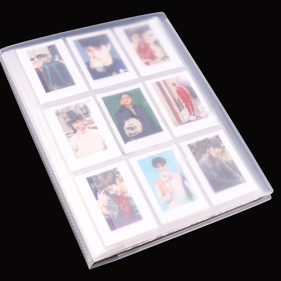 Album ảnh/ thẻ chơi game cỡ lớn màu trong suốt tiện dụng
