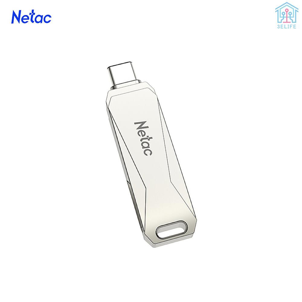 Ổ Cứng Netac U782C 32gb Type-C + Usb Cho Điện Thoại