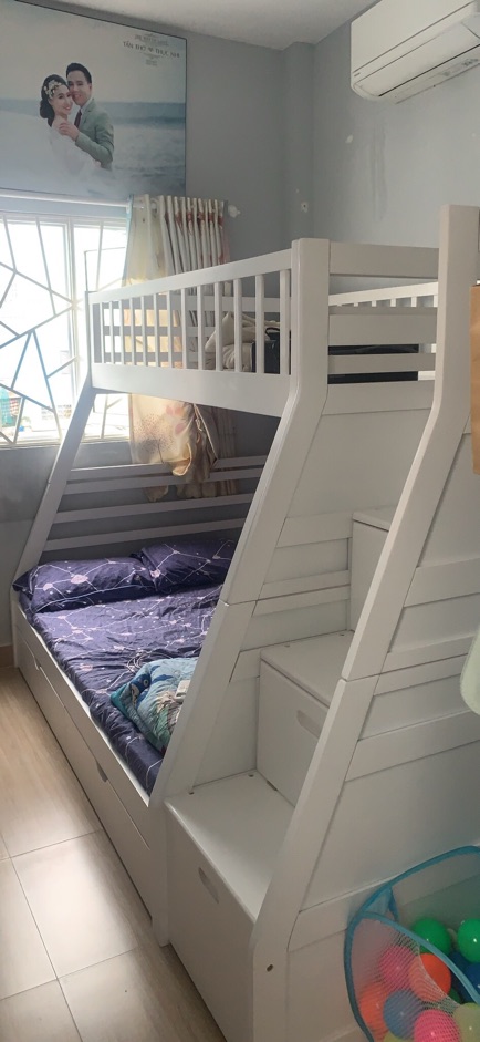 Giường tầng gỗ giá rẻ