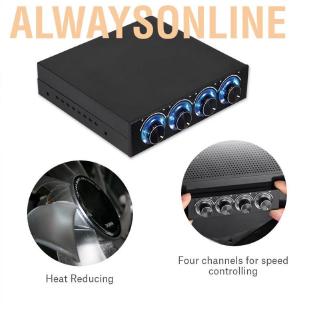 Quạt Tản Nhiệt Có Đèn Led 4 Kênh Cho Pc