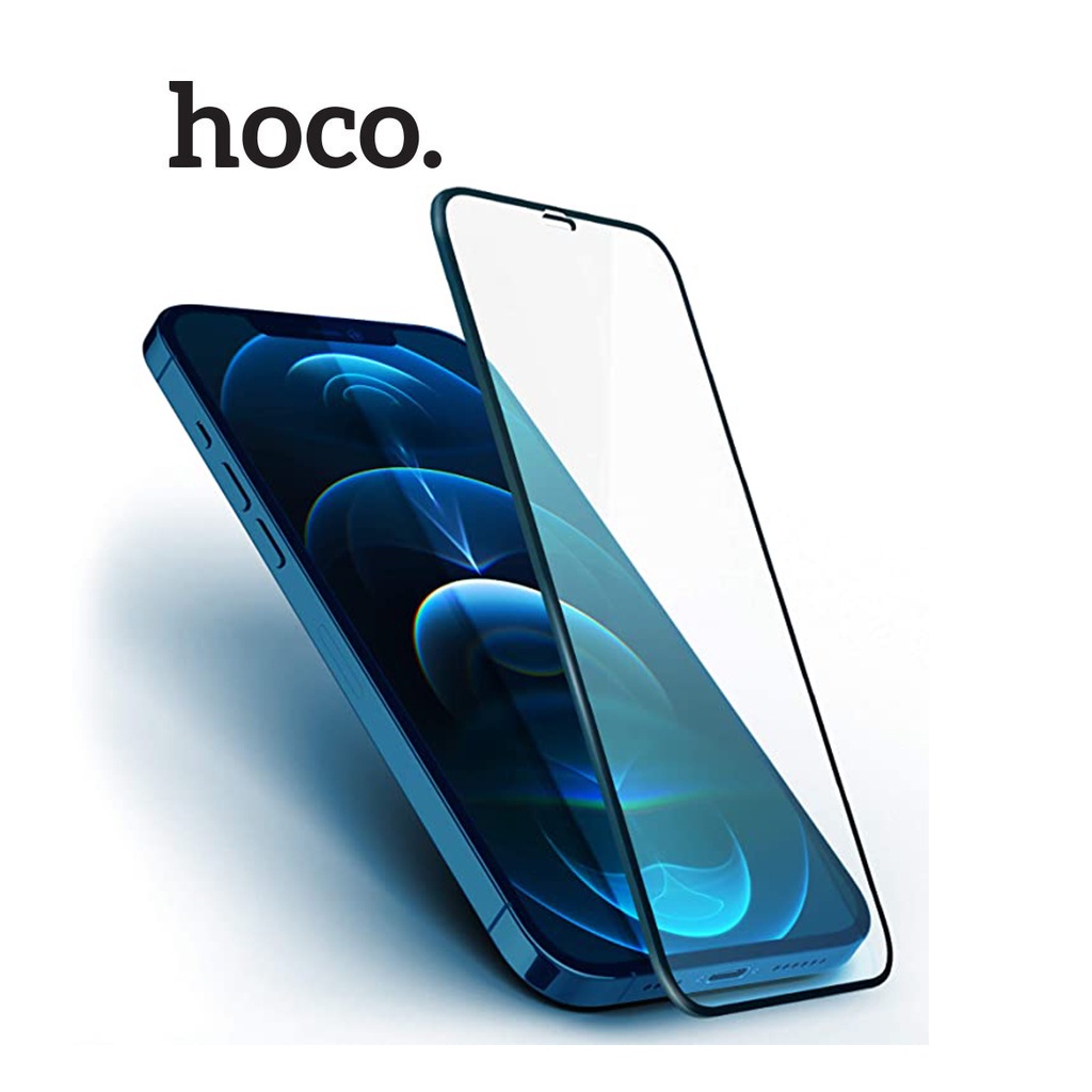Kính cường lực full màn hình Hoco G7 độ cứng 2.5D chống bám vân tay, bảo vệ mắt cho iPhone 12 Pro Max