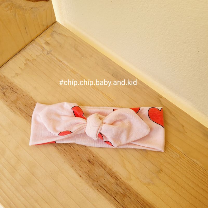 Turban nơ cho bé gái siêu xinh