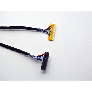 Cáp 32 thông dụng - LVDS 30p (FIX-30-D8) nguồn bên trái - Màn 26-47 inch thông dụng LG Au Chimei