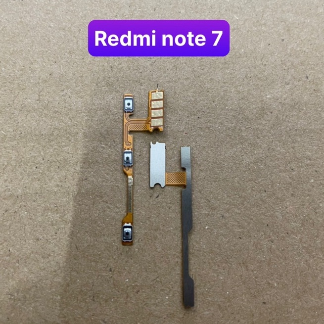 Cáp nguồn liền âm lượng xiaomi Redmi note 7