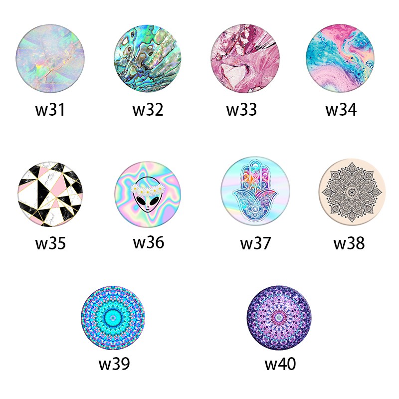 Giá đỡ điện thoại túi khí hình tròn thời trang