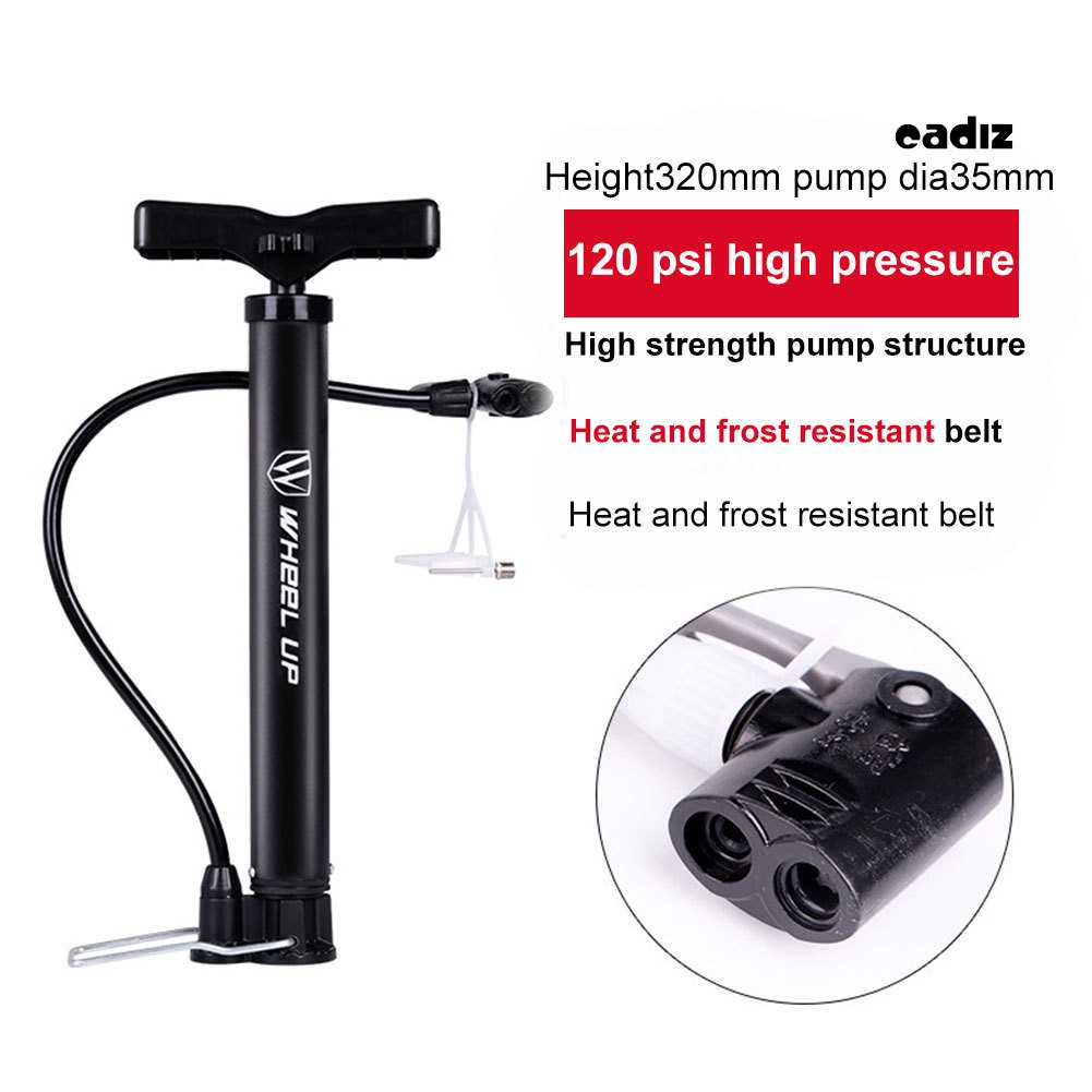 Đồ Bơm Xe Đạp Áp Suất Cao Cad 120 Psi Chuyên Dụng