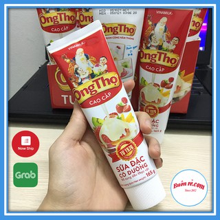 Sữa Ông thọ dạng tuýp 165g SIÊU HOT, SIÊU TIỆN LỢI – Sữa đặc có đường ông thọ đỏ nguyên chất – 01152 Buôn Rẻ
