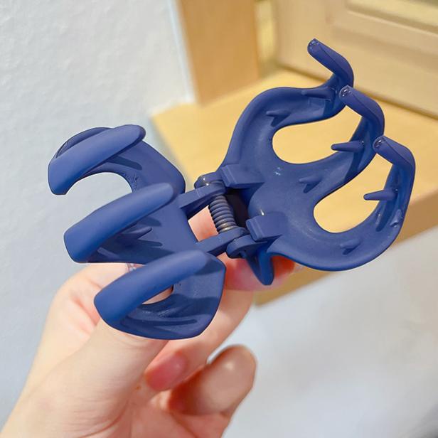 Kẹp tóc màu tùy chọn hình cá mập phong cách Hàn Quốc cho nữ