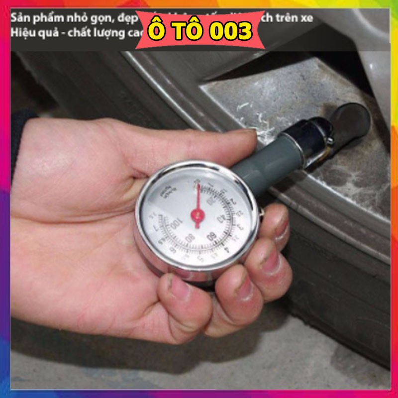 Đồng hồ đo áp suất lốp ô tô xe máy