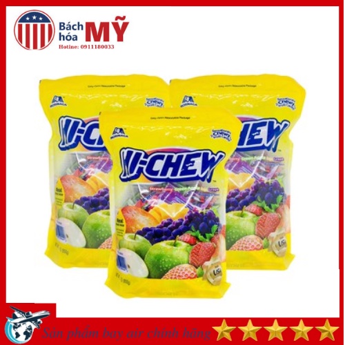 Kẹo Mềm Trái Cây Hi-Chew Fruit Chews Original Mix (850g) 09/2023 (Bịch)