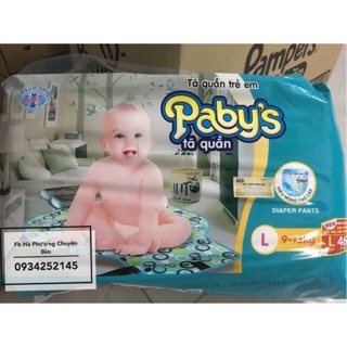 Combo 2 bịch tã quần paby bịch m49 l46 xl43 xxl41 miếng