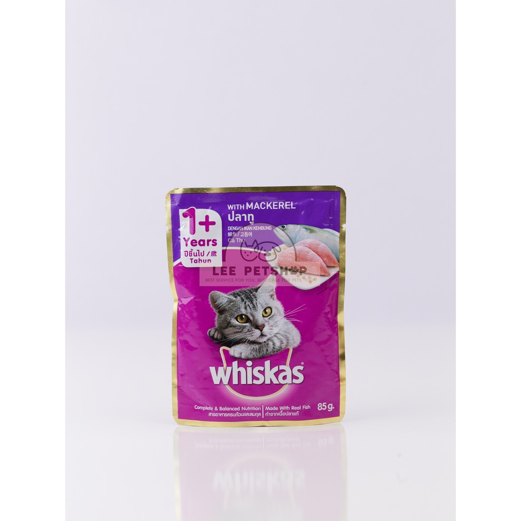 Pate Whiskas dạng sốt 85g