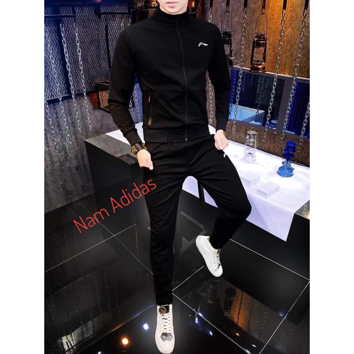 Bộ thể thao Lining bộ nỉ thể thao cao cấp