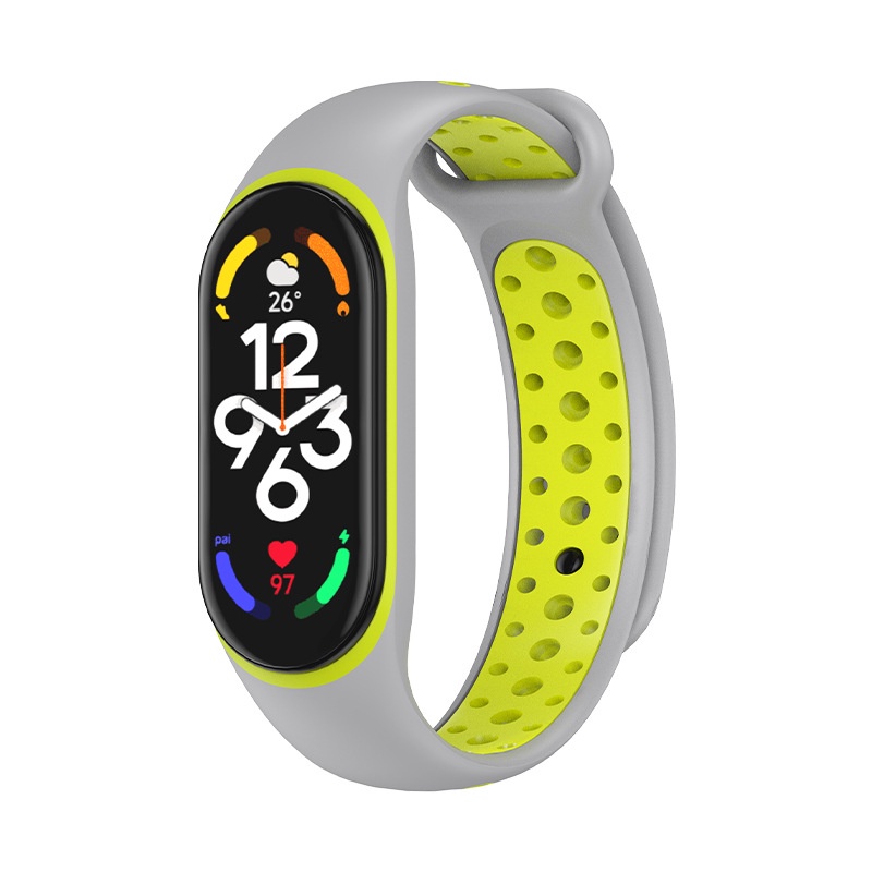 Dây Đeo Thay Thế Bằng Silicone Cho Mi Band 7 Mi Band 6 Mi Band 5