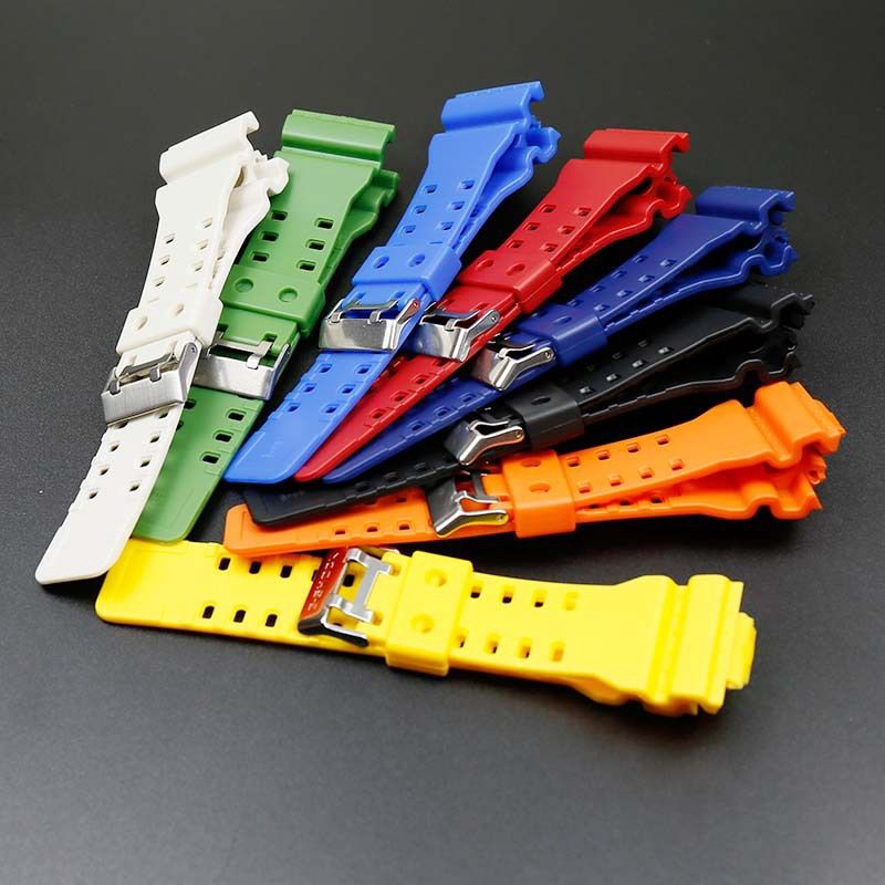Dây đeo silicone resin dành cho đồng hồ Casio G-Shock GA-110GB GA-100 GD120 GA400 GA-700 710 GA-800