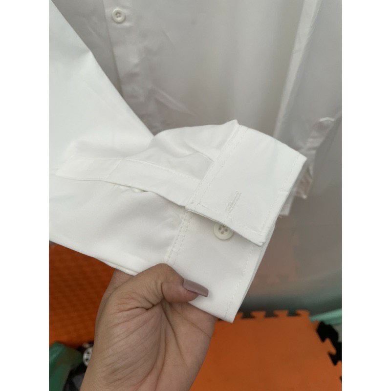 💚 ÁO SƠ MI TRẮNG DÀI TAY CÔNG SỞ 💚 HỌC SINH - SINH VIÊN💚 ( hình thật phía sau ) 💚 | BigBuy360 - bigbuy360.vn