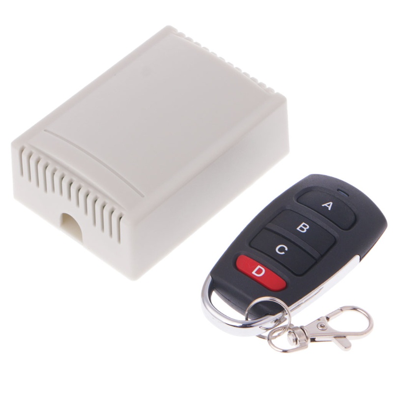 Bộ Rơ Le Điều Khiển Từ Xa Không Dây Cho DC 24V 4CH + Bộ Phát 31