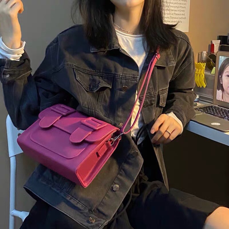 Túi đeo chéo nữ hồng