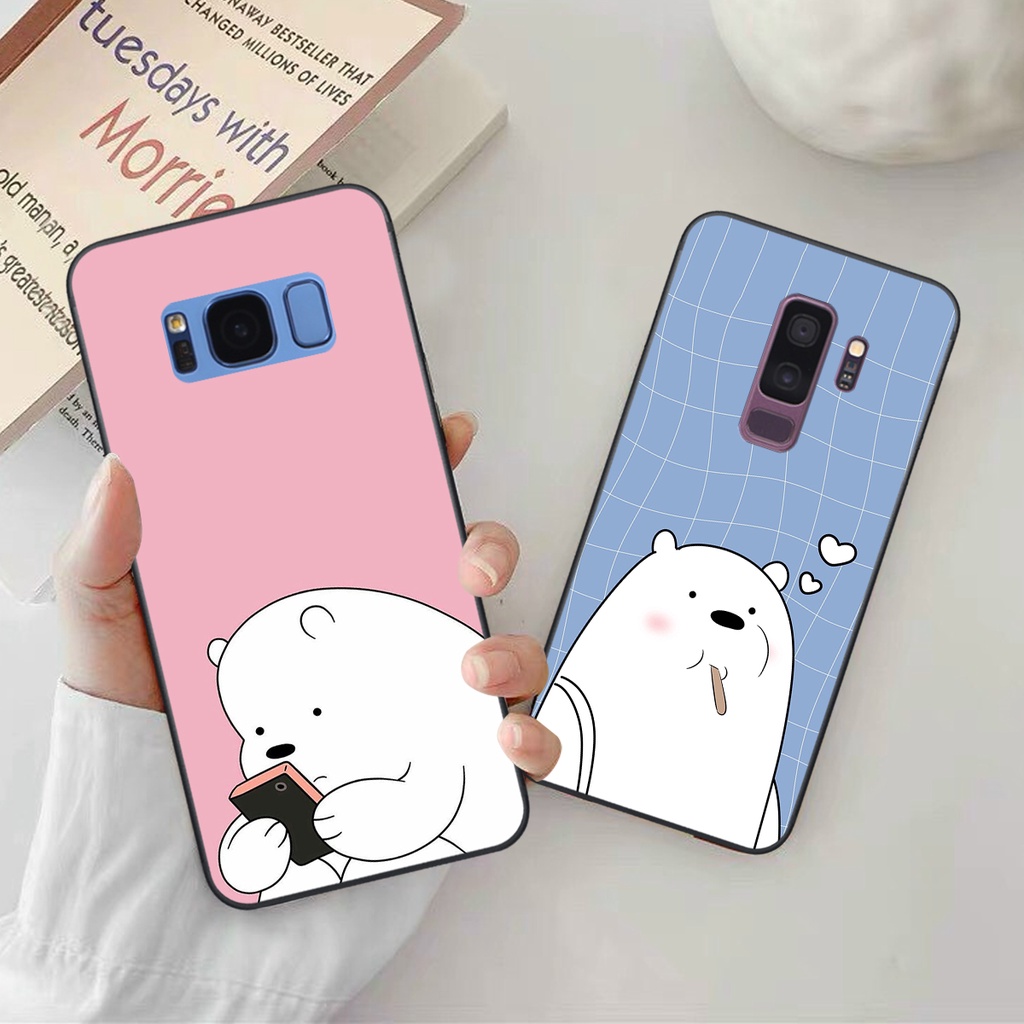 [SIÊU HOT] ỐP LƯNG SAMSUNG S8 - S8 PLUS - S9 - S9 PLUS IN HÌNH GẤU WE BARE BEARS