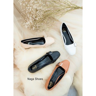 BÚP BÊ NAGASHOES MŨI VUÔNG BÍT GÓT KHÓA NHỎ NAB37
