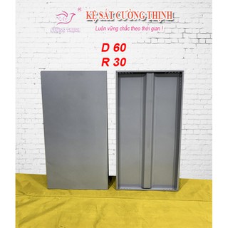 Mâm sắt dài 60cm, rộng 30cm - lắp ráp kệ sắt v3, v4, kệ sắt v lỗ, tấm mâm sắt