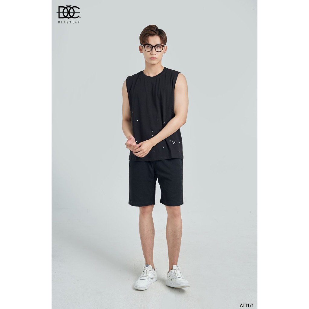 Áo Tank Top, Tanktop Nam Basic Họa Tiết Vảy Sơn Độc Đáo Nổi Bật ĐỘC MENSWEAR - ATT171