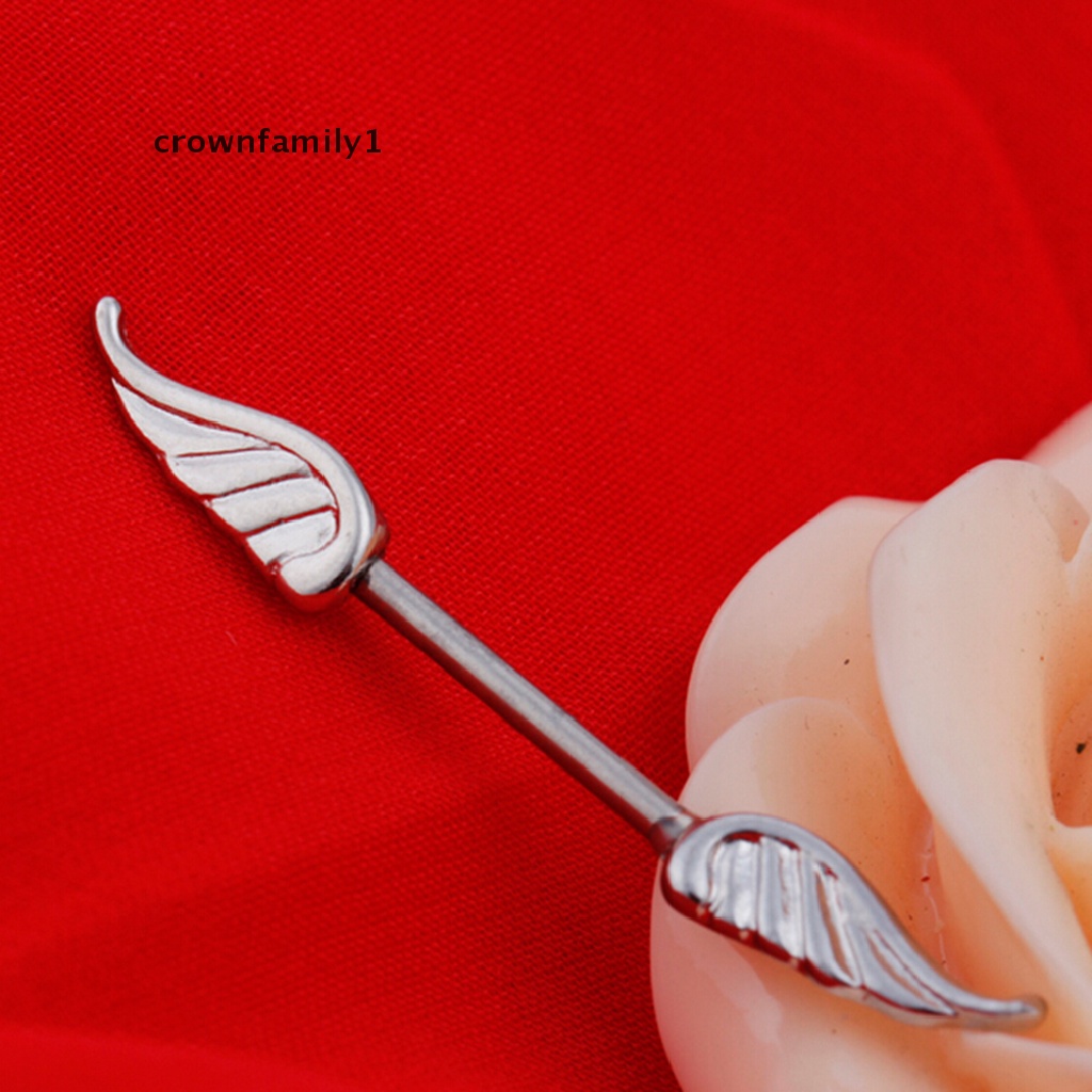 [crownfamily1] Khuyên Cơ Thể Hình Cánh Thiên Thần Gợi Cảm 14G