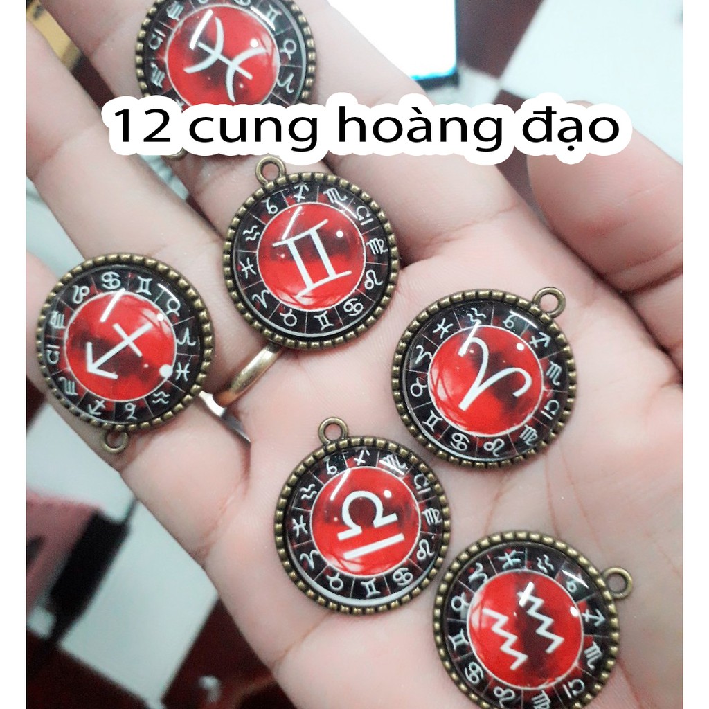 Sỉ 12c mặt cung hoàng đạo 12mm