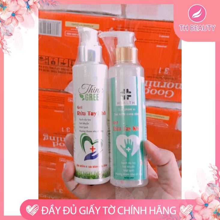 &lt;THẬT 100%&gt; Gel rửa tay khô diệt khuẩn chai lớn