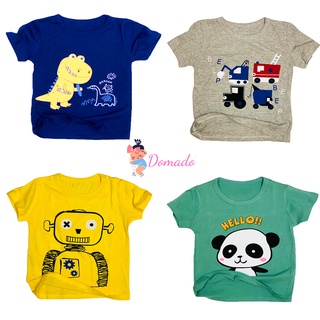 Áo phông cho bé trai bé gái in hình dễ thương áo thun cho bé chất cotton hàng đẹp DOMADO AP01