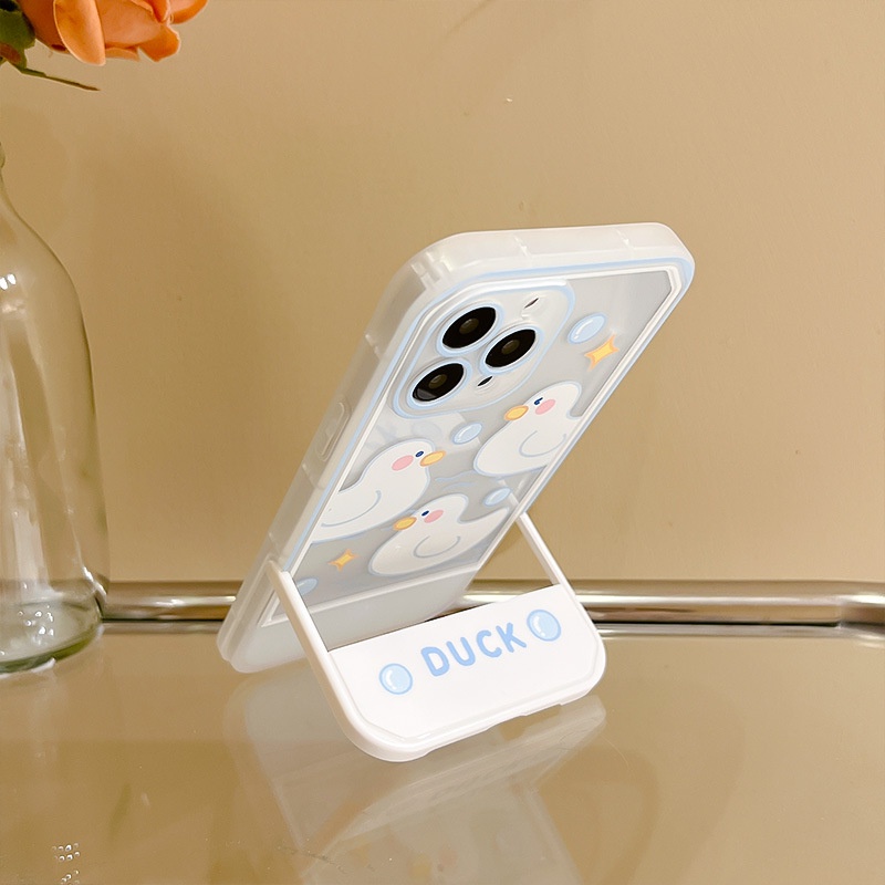 Ốp Điện Thoại Kèm Giá Đỡ Tàng Hình Phong Cách Mới Cho iphone13Promax 12Pro 11 / 6 / 7 / 8 / PLUS