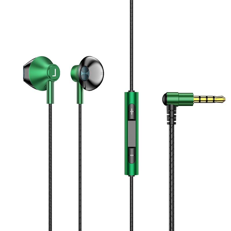 ◇Tai nghe gaming có mic cho Cút nhét dây lỗ tròn lúa mì Đầu nghiêng 3,5mm không cản điện thoại di động Hình chữ L góc vu